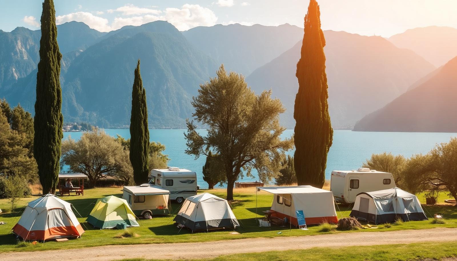 Camping i Italien